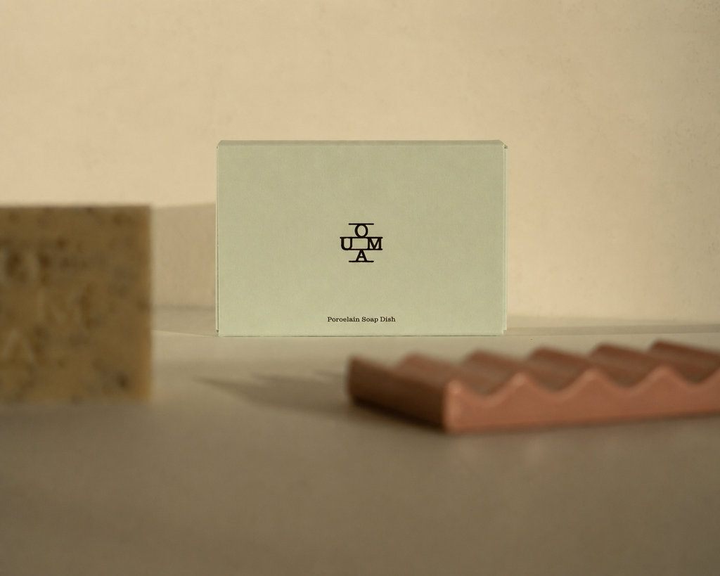 Porcelain Soap Dish | Terracotta