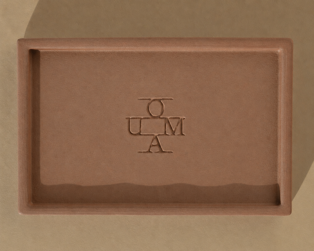 Porcelain Soap Dish | Terracotta