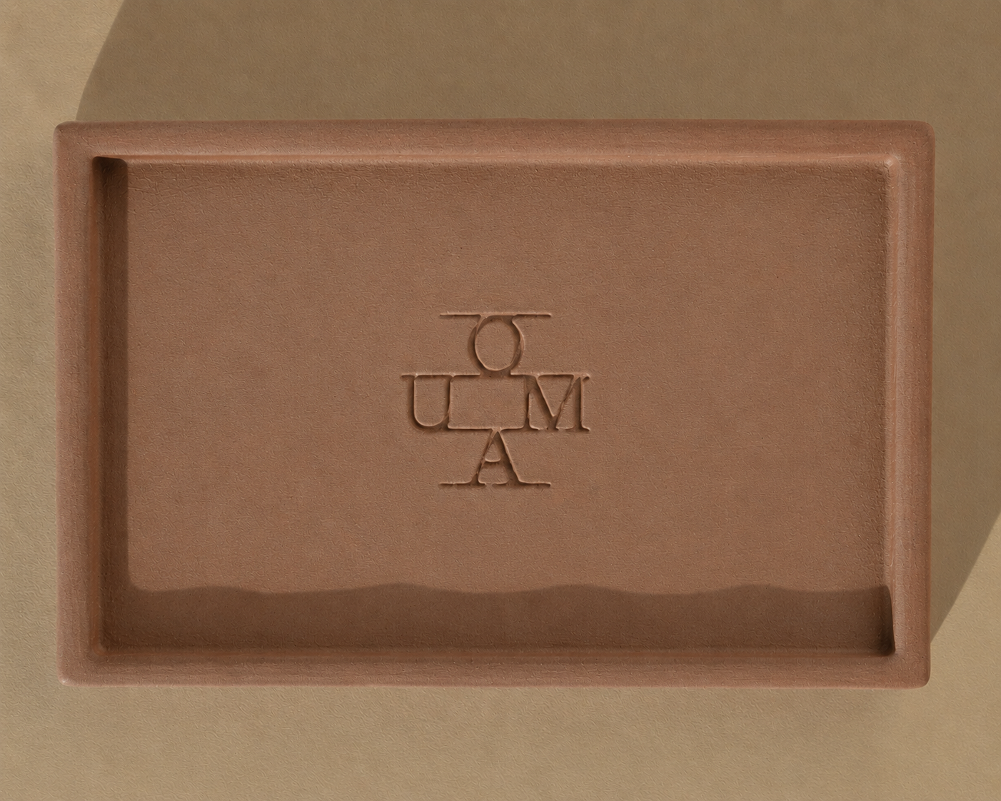 Porcelain Soap Dish | Terracotta