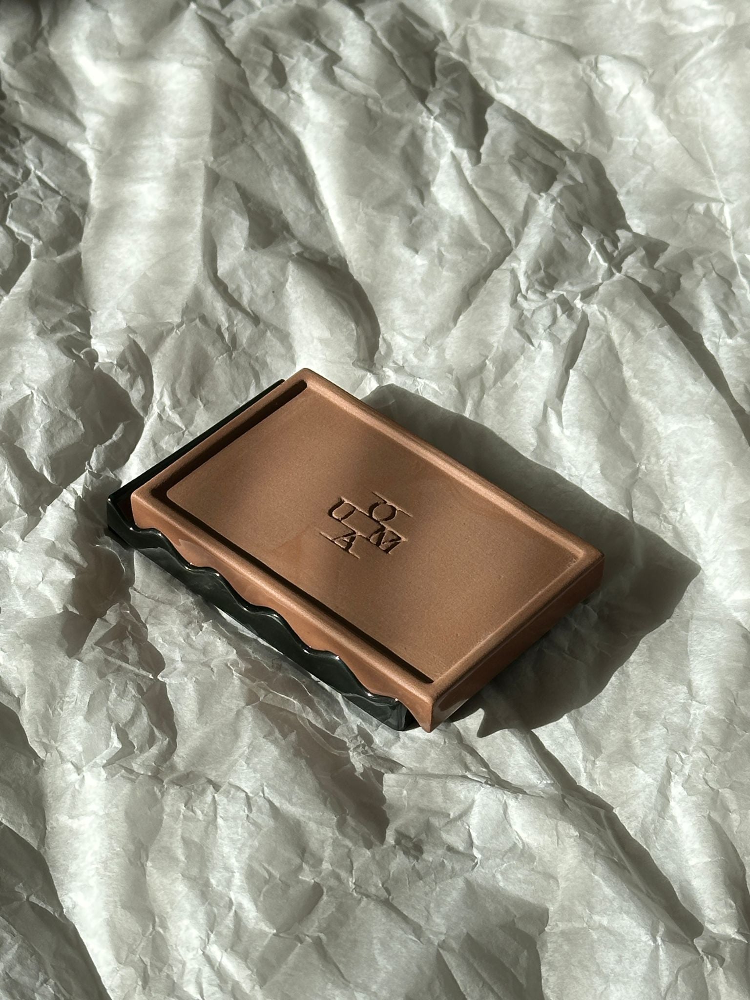 Porcelain Soap Dish | Terracotta