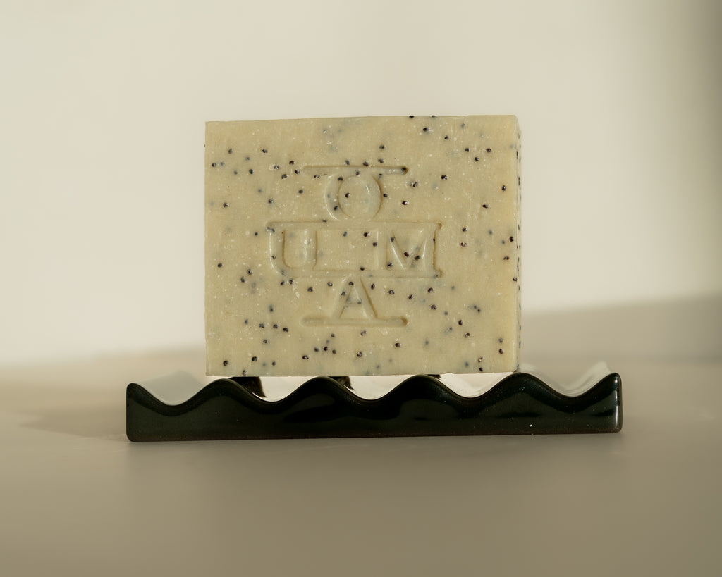 Porcelain Soap Dish | Midnight Green